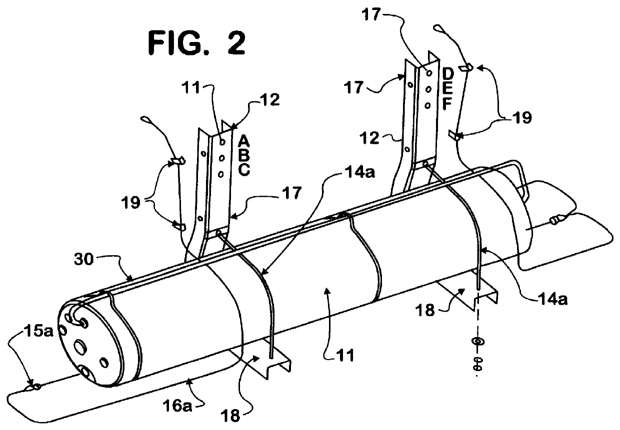 Modular air tank assembly