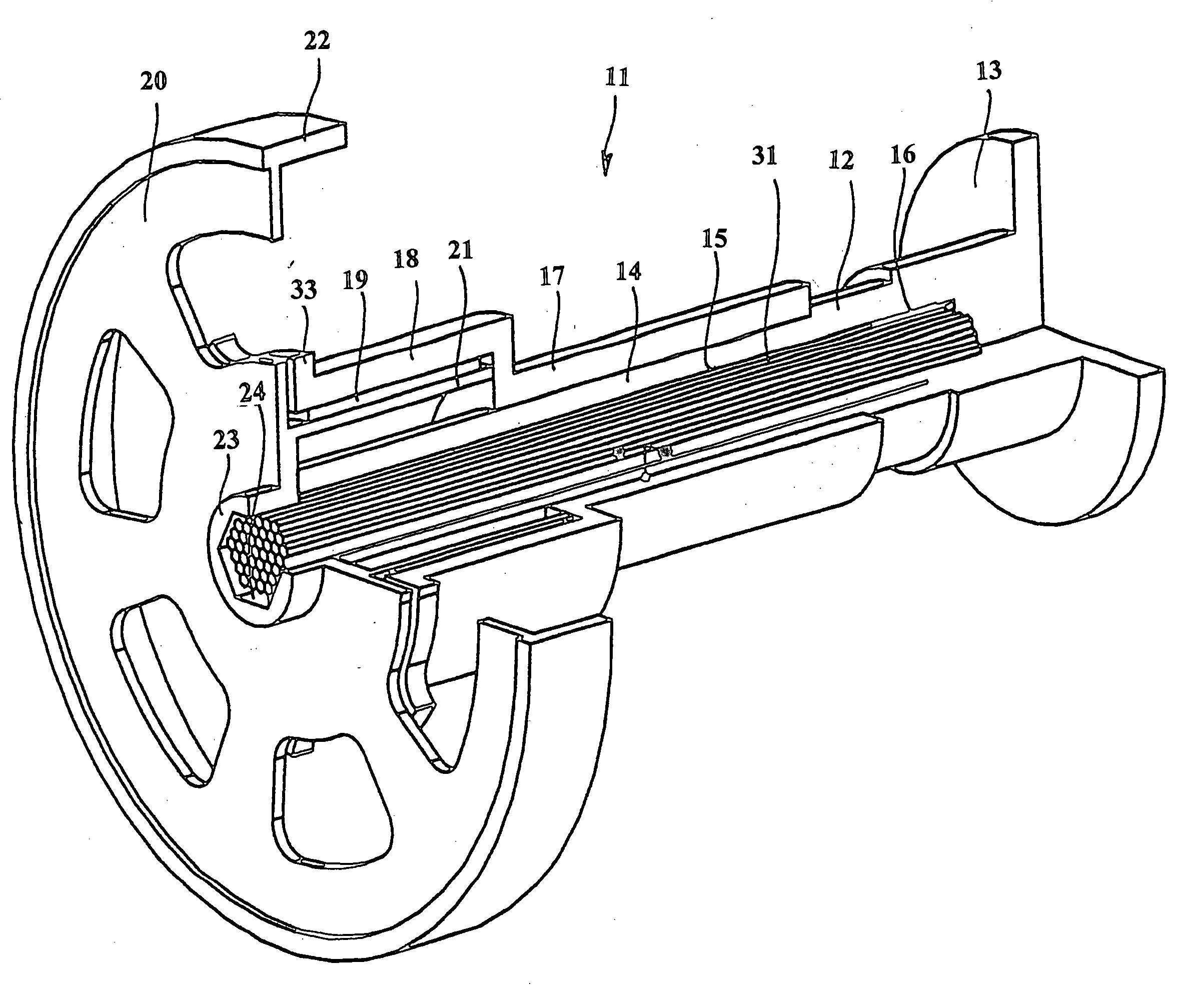 Torsion vibration damping device