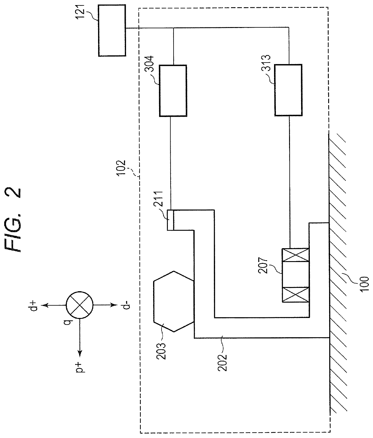 Transport system, processing system, and control method of transport system