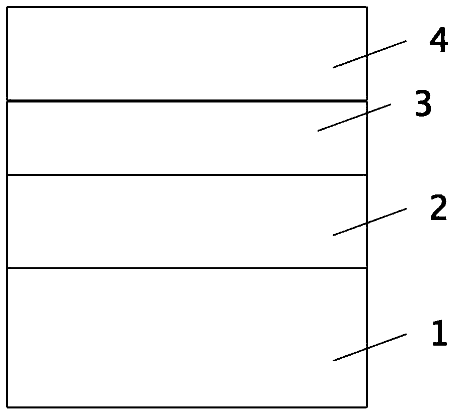 Polarization doped SBD diode and preparation method thereof