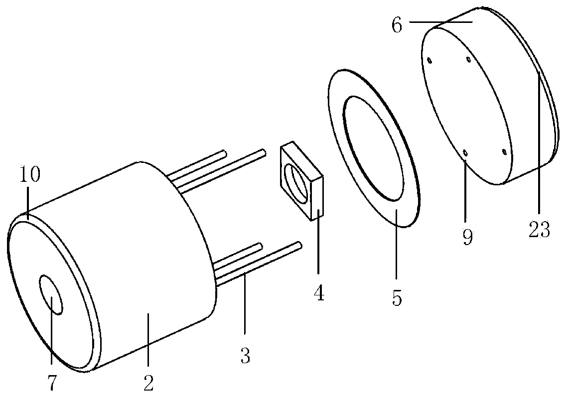 A miniaturized high temperature resistant high dynamic pressure sensor