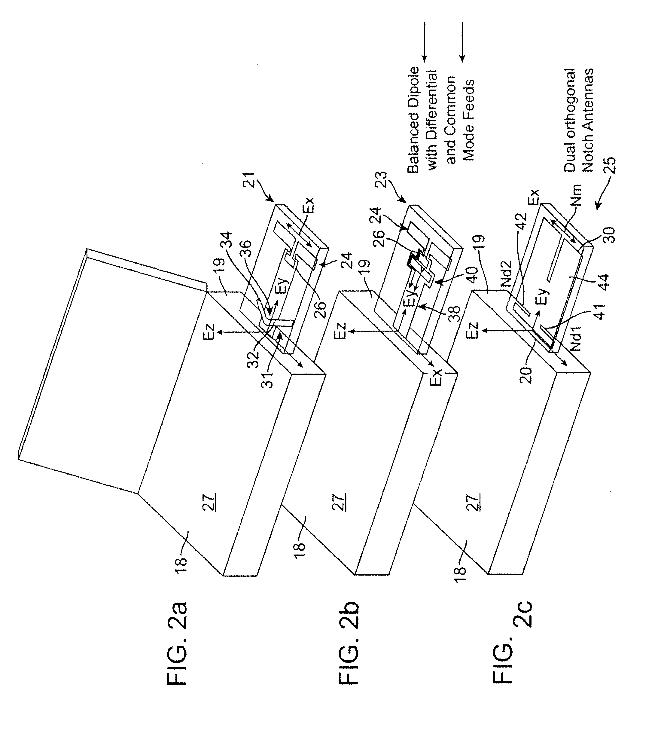 Antenna Configurations for Compact Device Wireless Communication