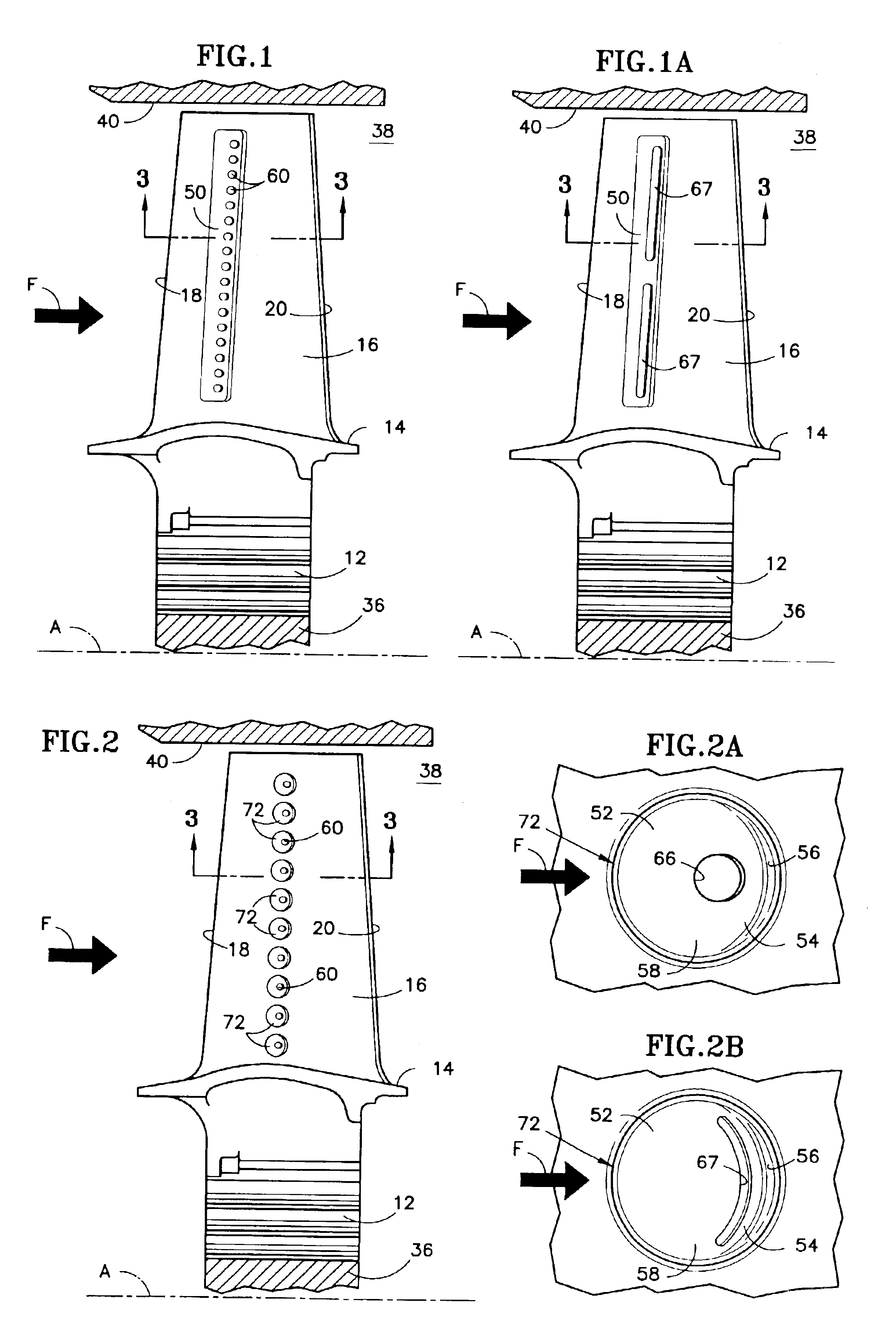 Film cooled article with improved temperature tolerance