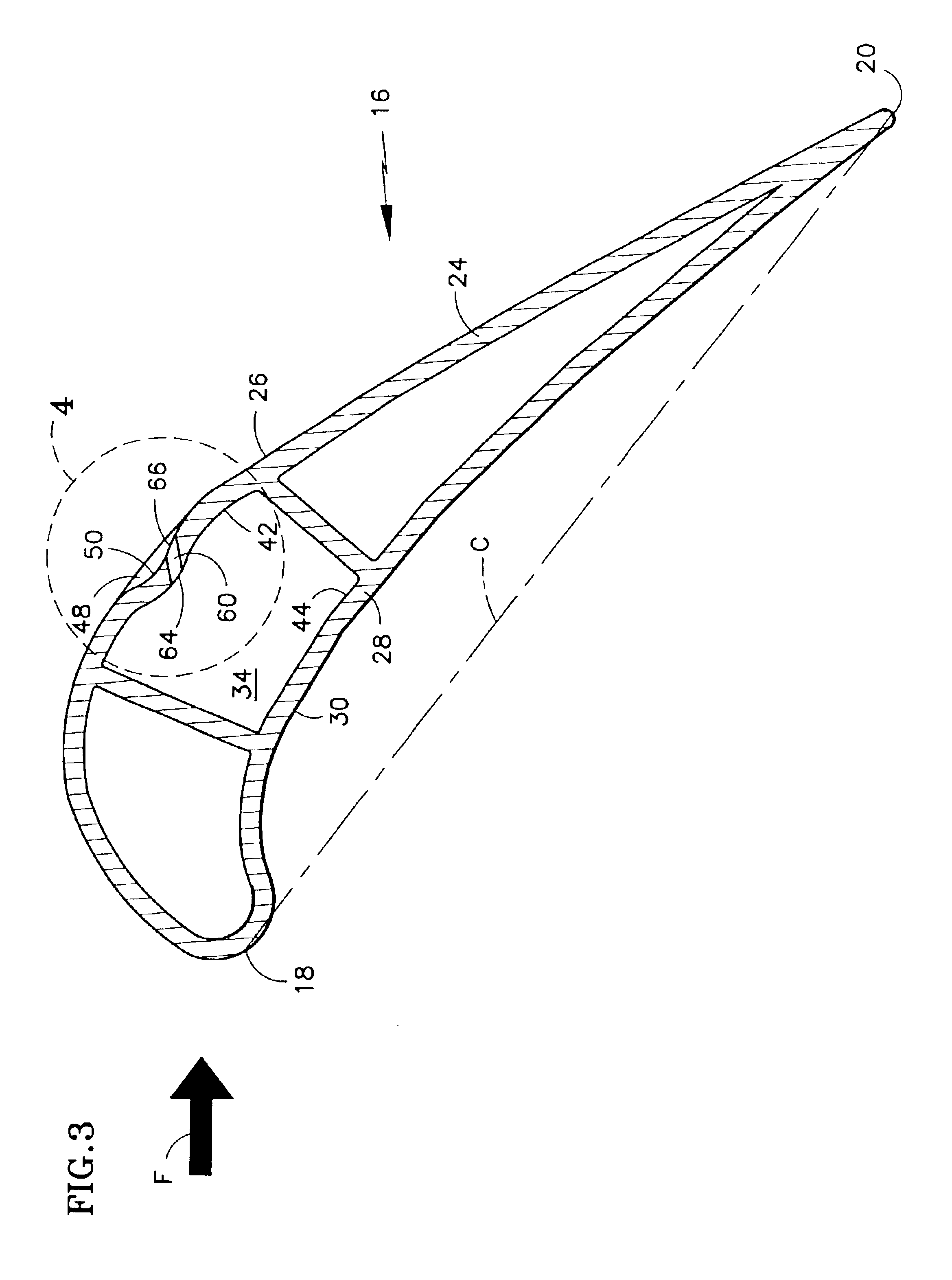 Film cooled article with improved temperature tolerance