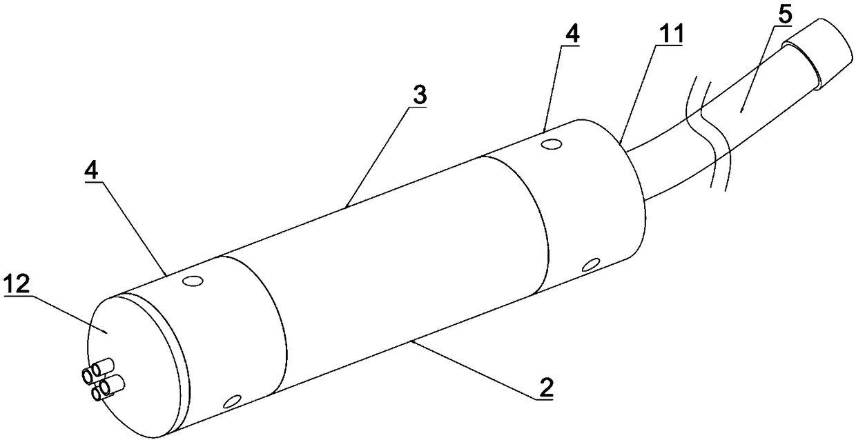 Autonomous propulsion type soft robot main body