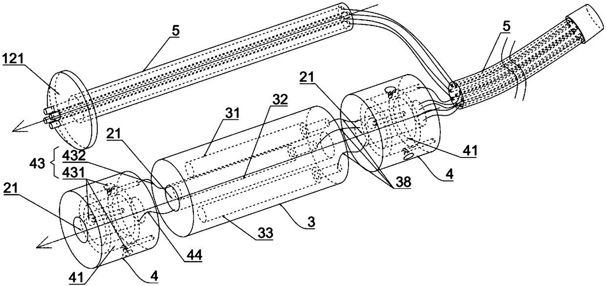 Autonomous propulsion type soft robot main body