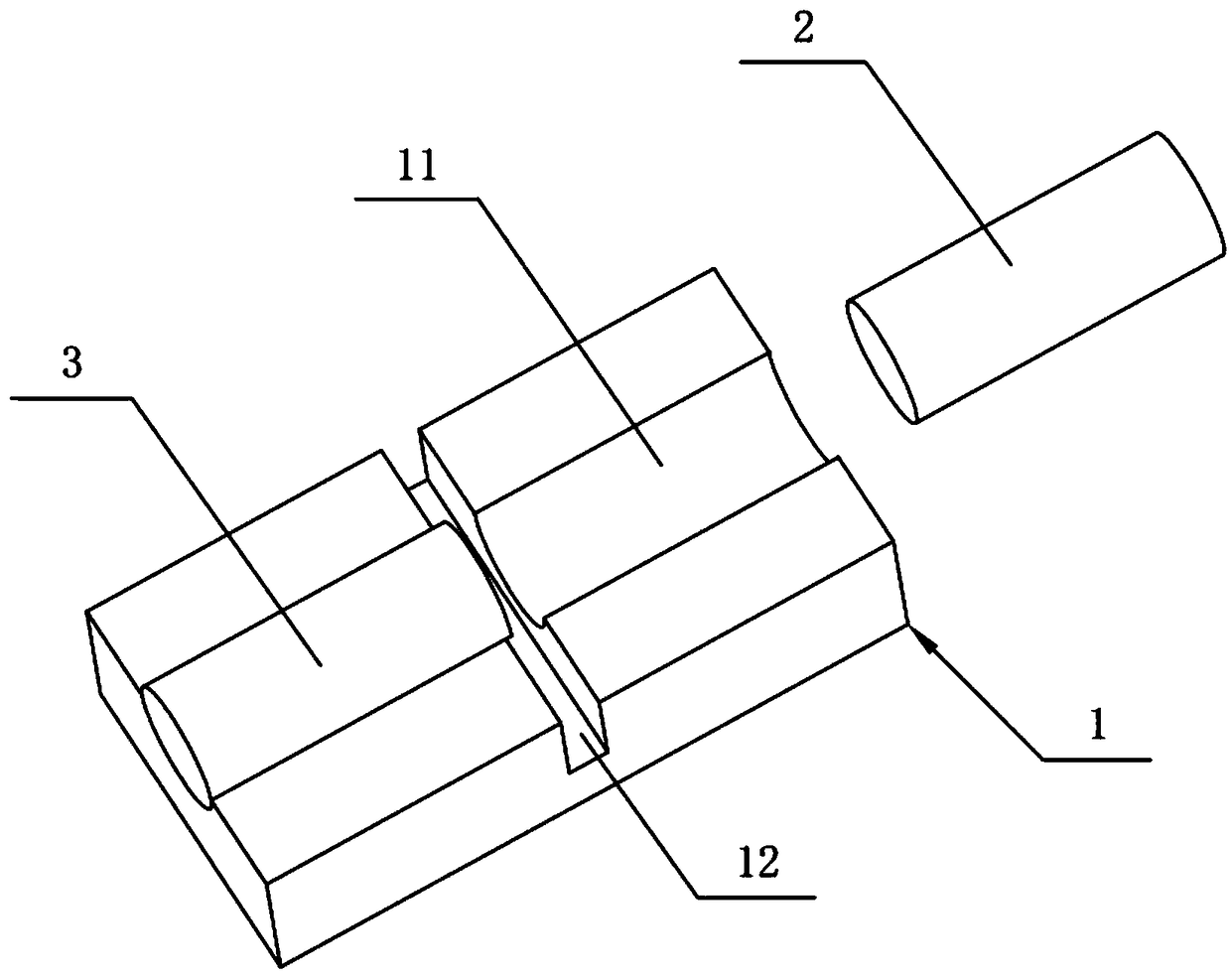 Inter-layer adhesive force testing component