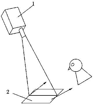 Optical three-dimensional display device