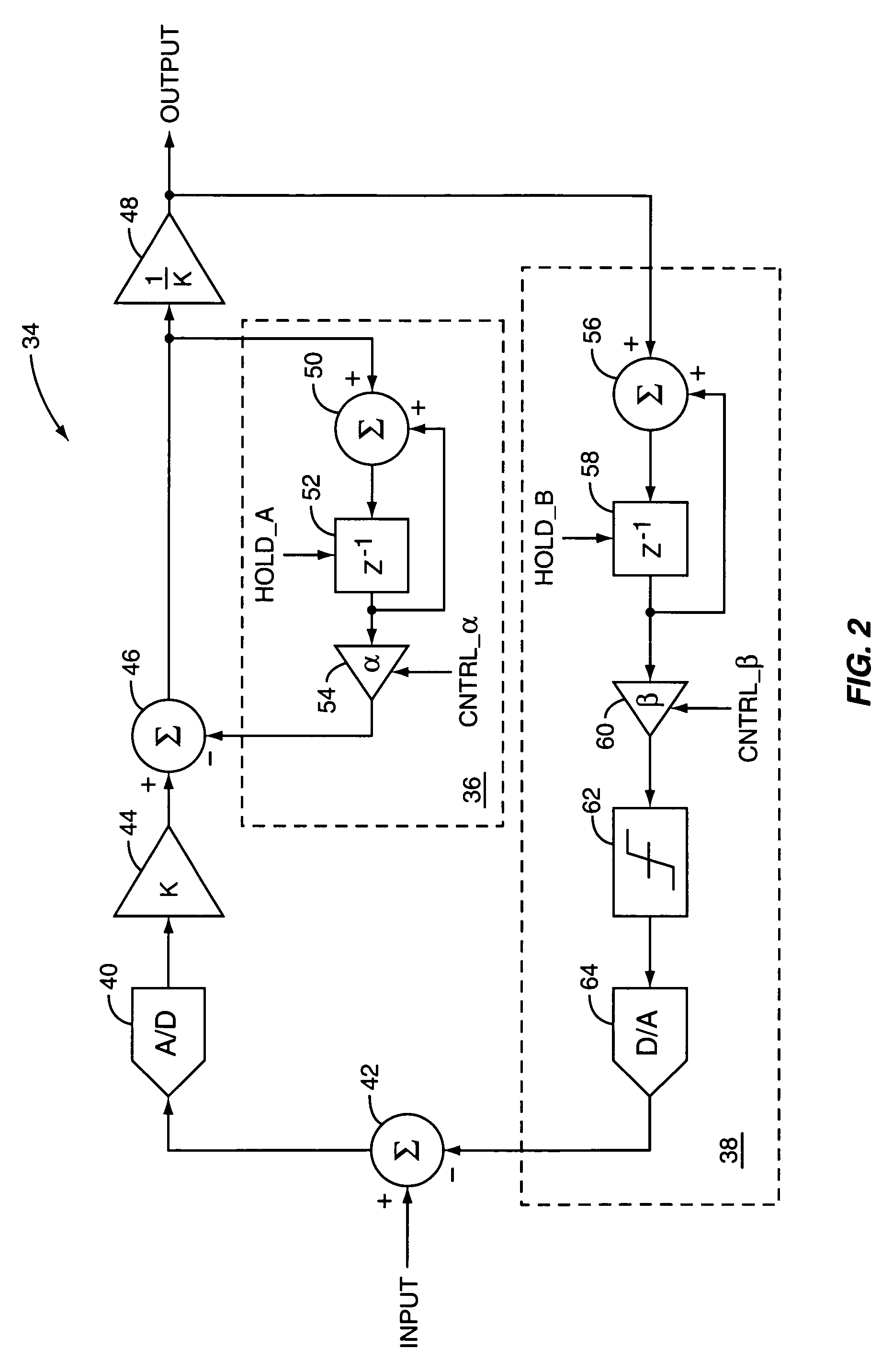 DC offset correction using multiple configurable feedback loops