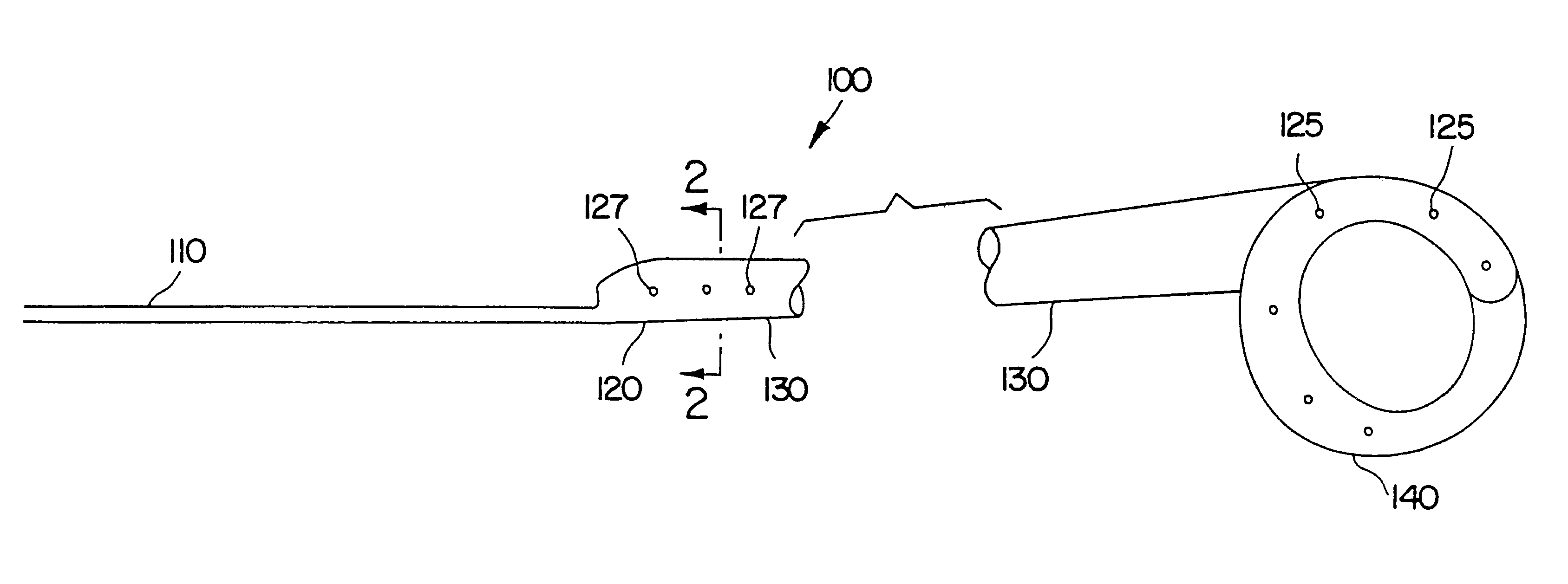 Medical device with tail(s) for assisting flow of urine