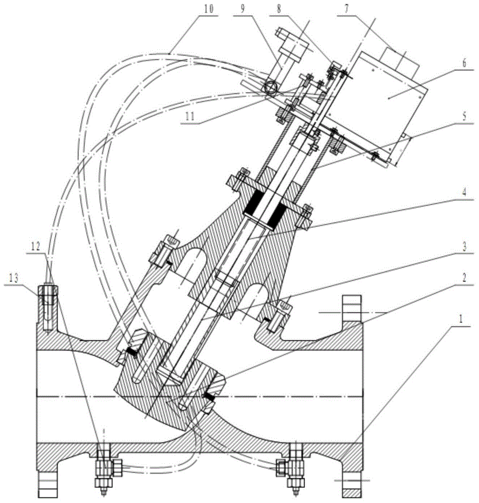 Internet of Things balance valve and control method thereof