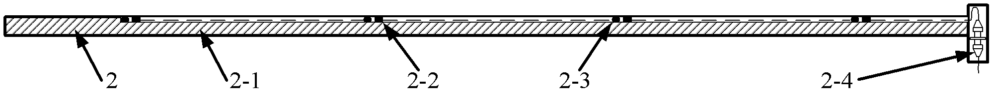 Railway side slope crag rockfall monitoring and warning system based on fiber grating sensing technology