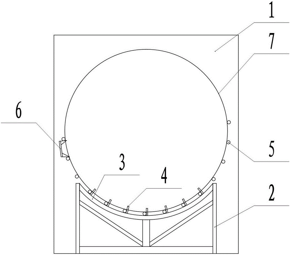 Cylindrical steel reinforcement cage quick precise connection machining formwork and manufacturing method for steel reinforcement cages