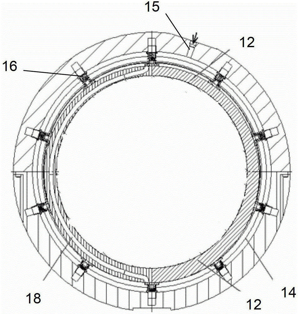 A self-lubricating device for a universal joint shaft