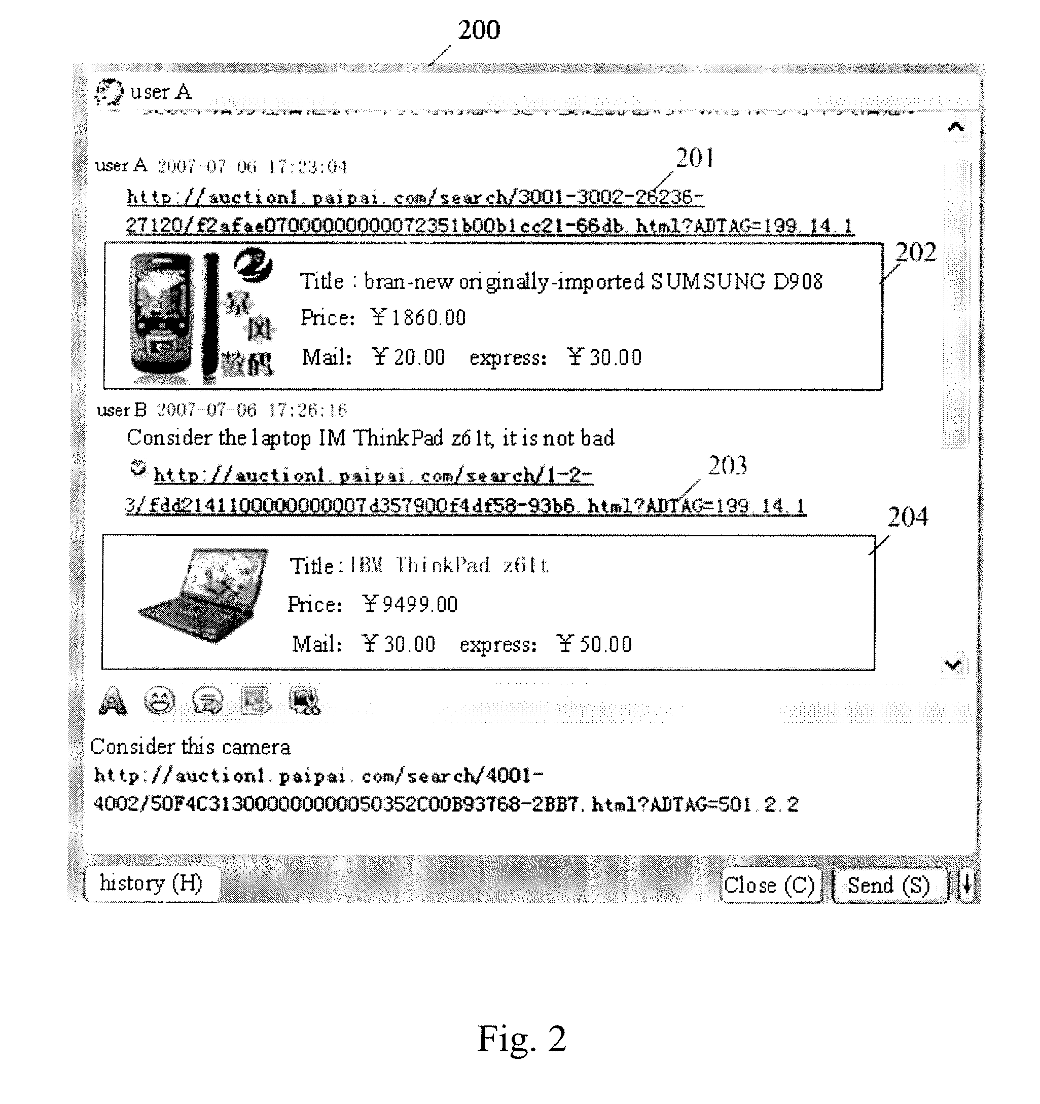 Method and Apparatus for Processing Instant Messaging Information