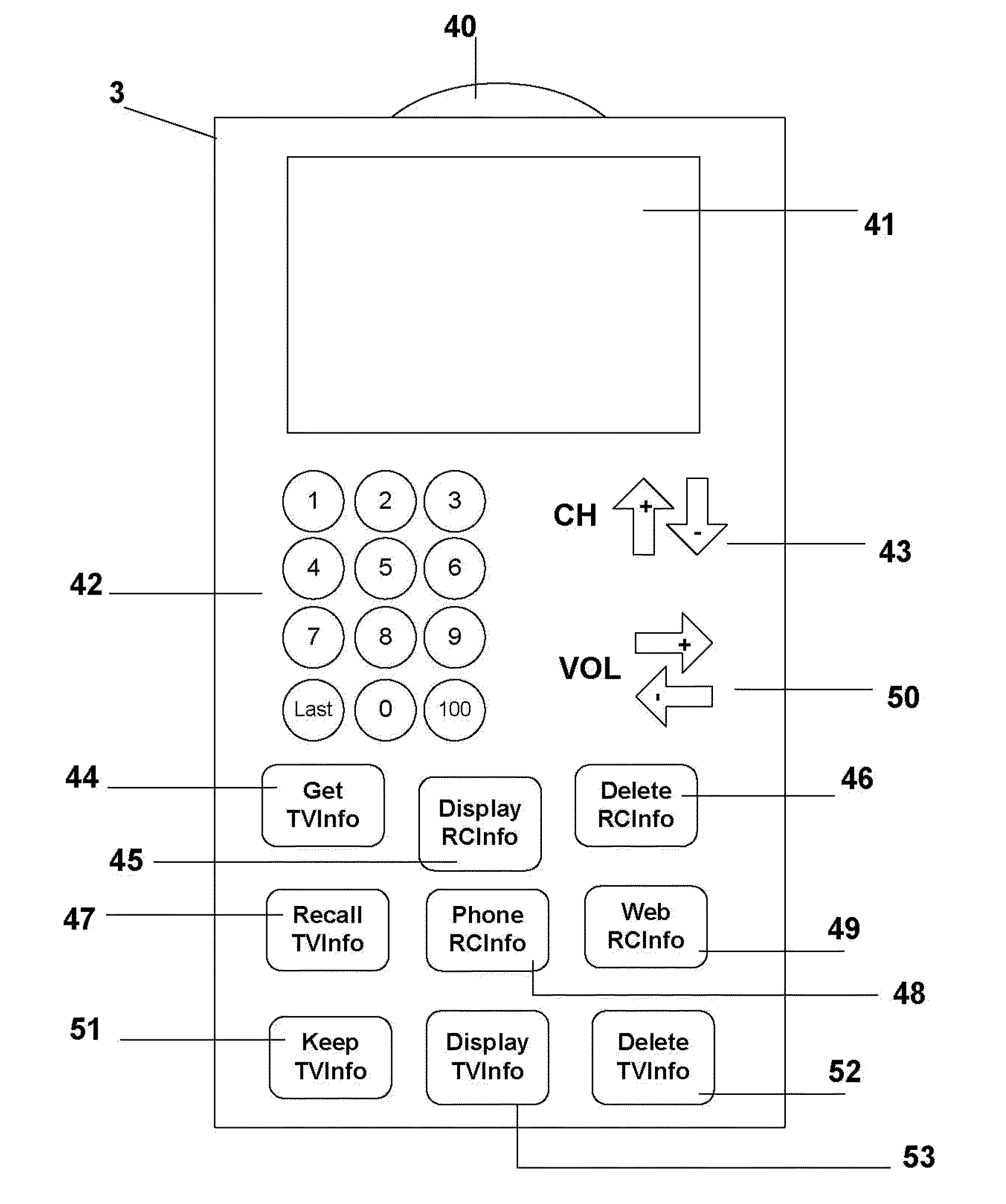 Television system to extract television product placement advertisement data and to store data in a remote control device