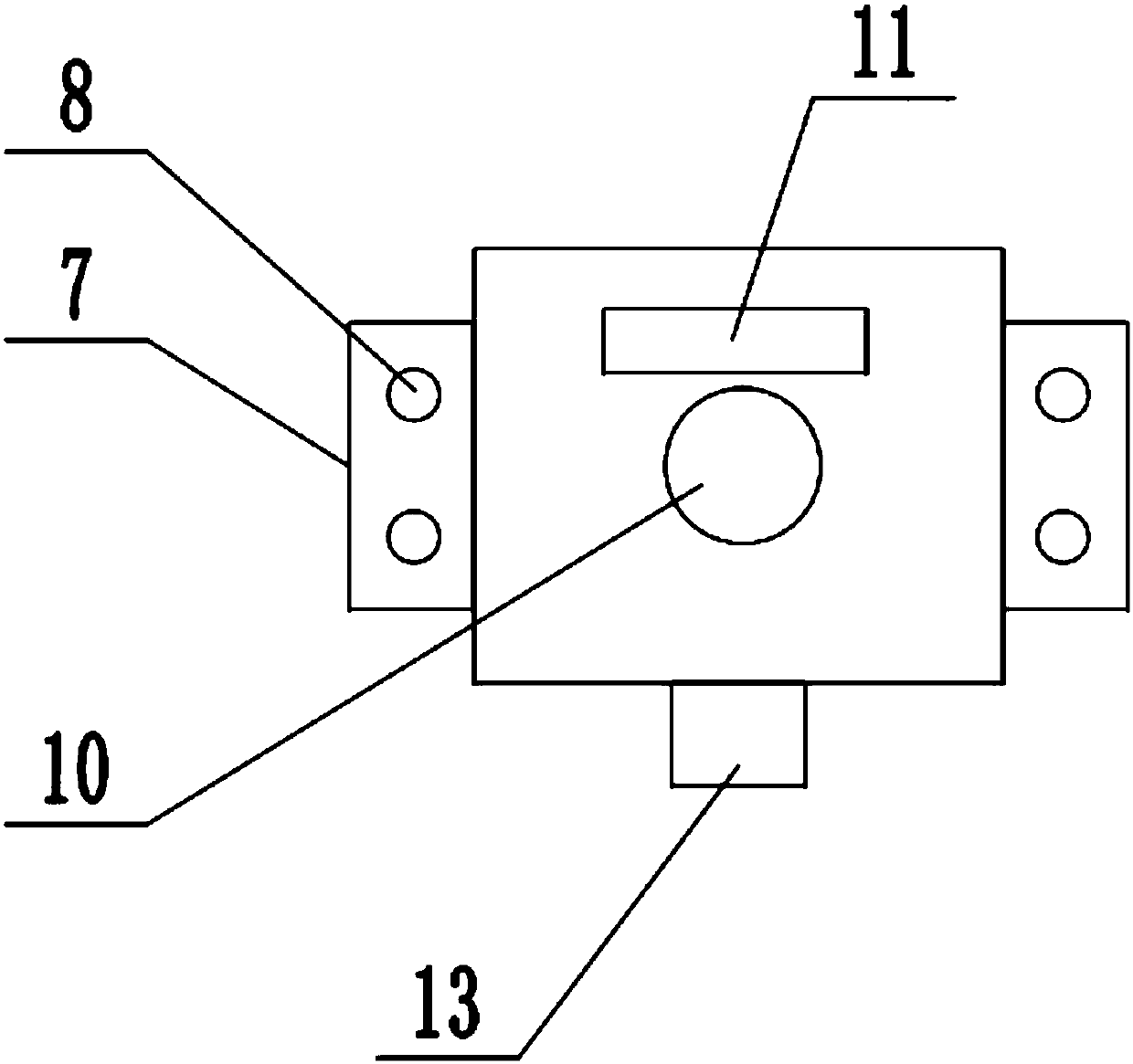 Sand screening device for construction site