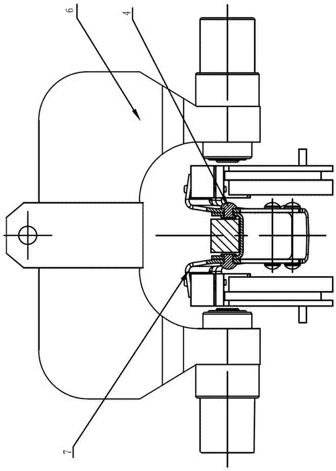 Bidirectional and synchronous riveting method of U-type section part