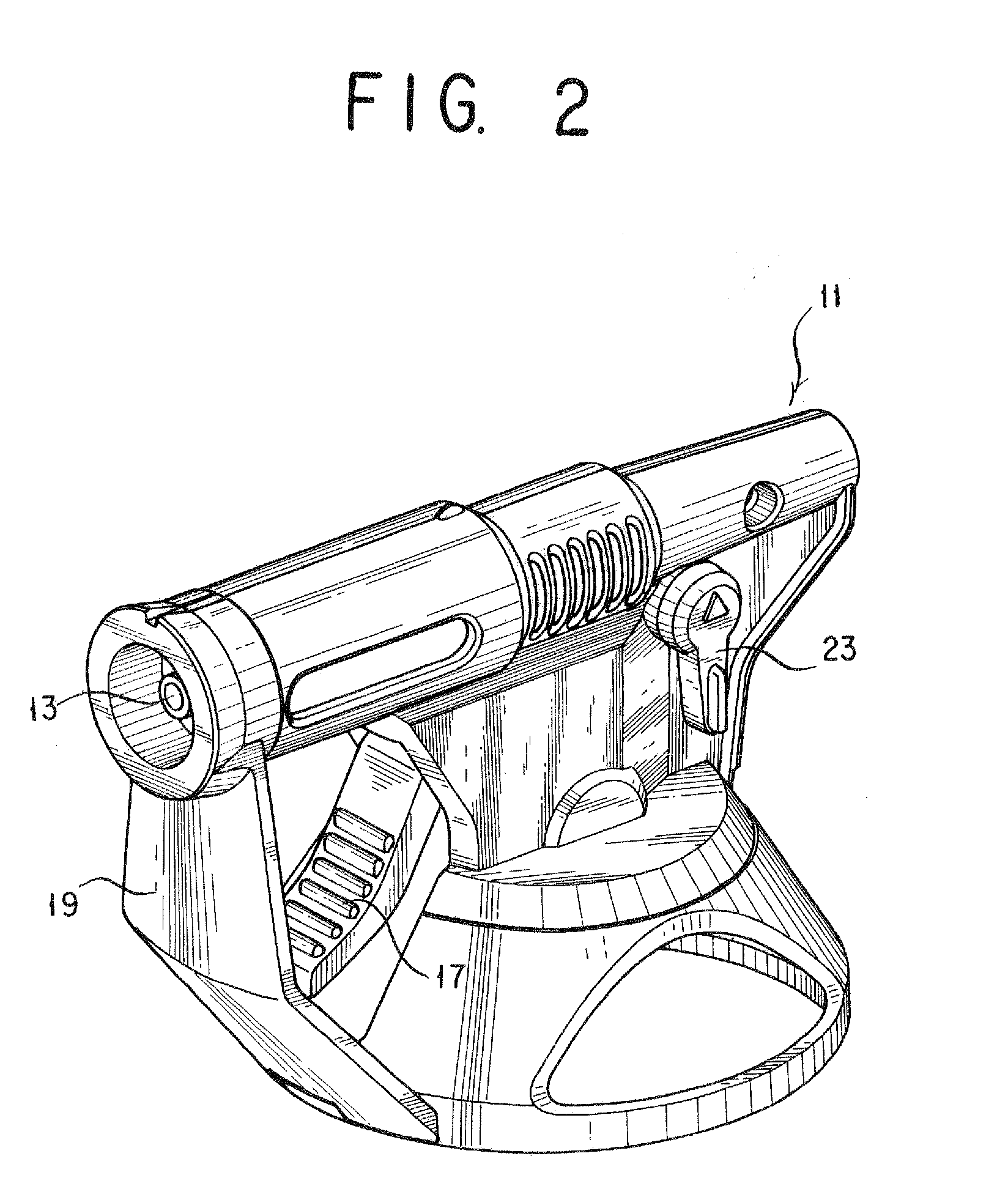 Trigger type head cap for an aerosol sprayer