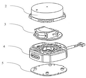 Narrow-window coaxial single-line laser scanning range finder