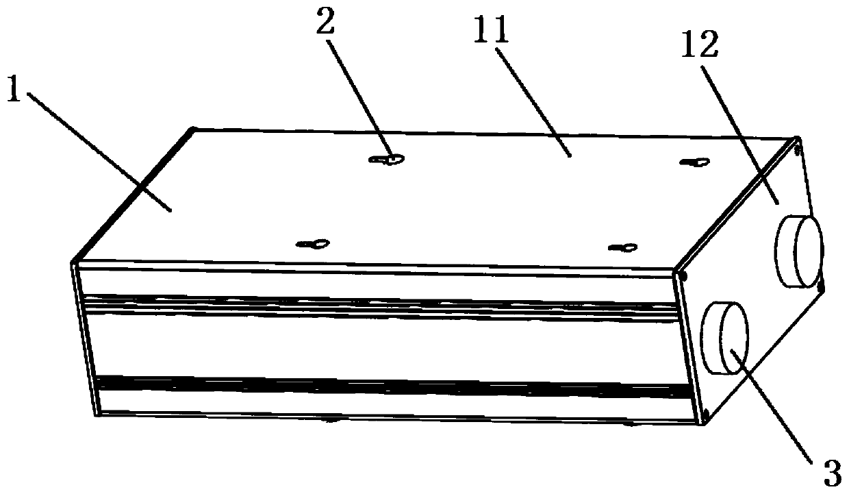 A kind of spare battery case of electric vehicle and electric vehicle