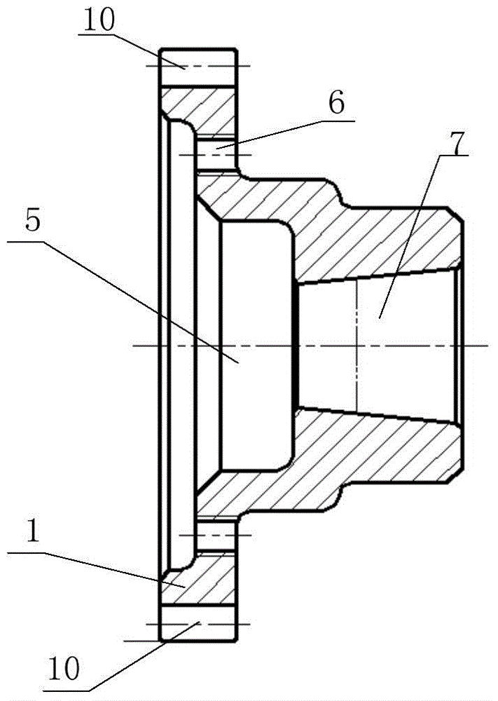 Gear of air compressor