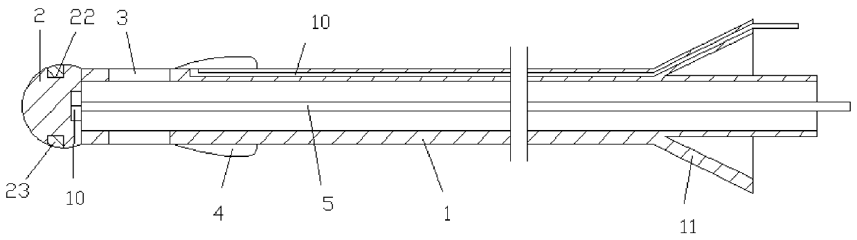 Catheter with good drainage effect