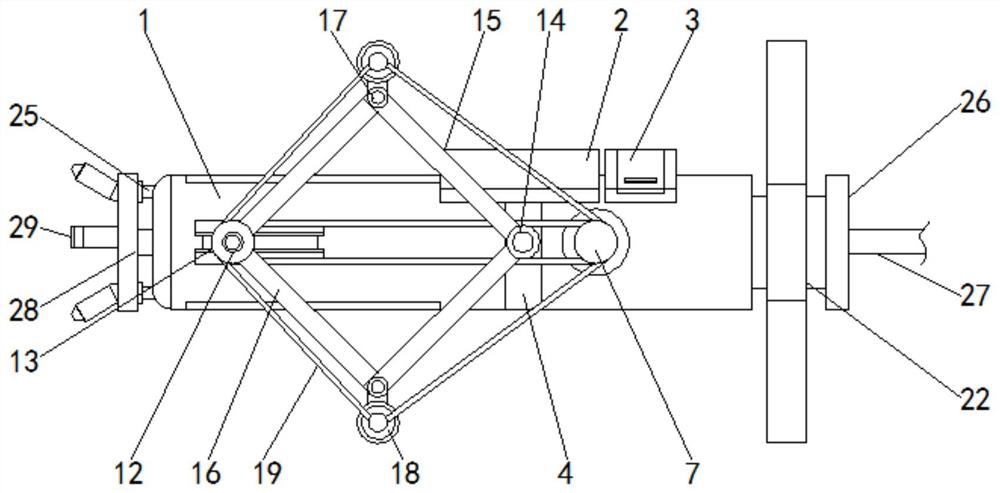 A self-sprinkling intelligent pipeline detection and cleaning robot