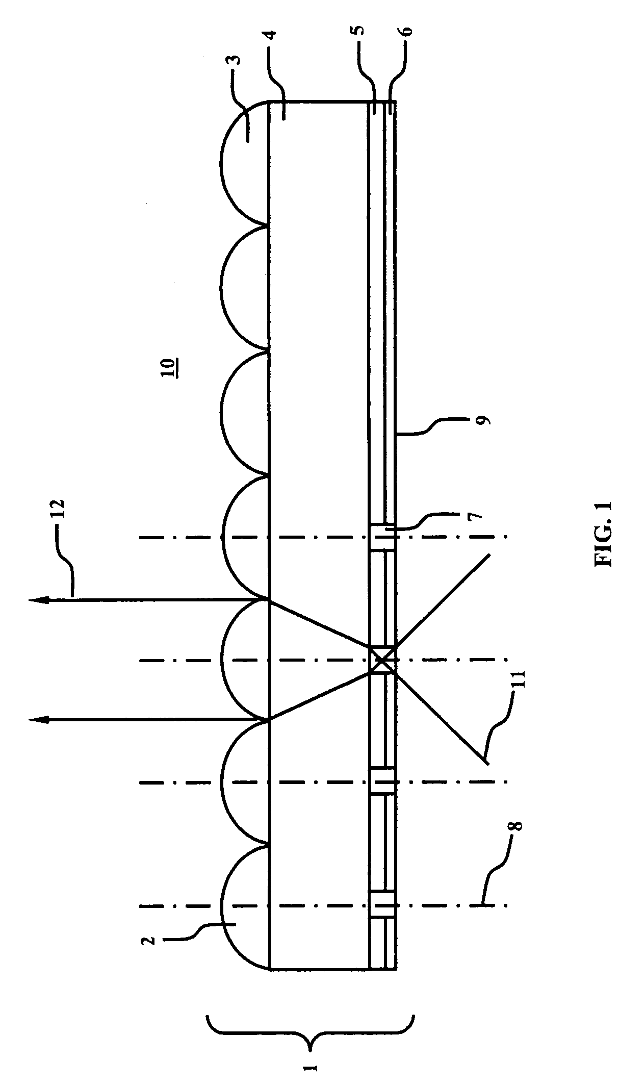 Method and apparatus for aperture sculpting in a microlens array film