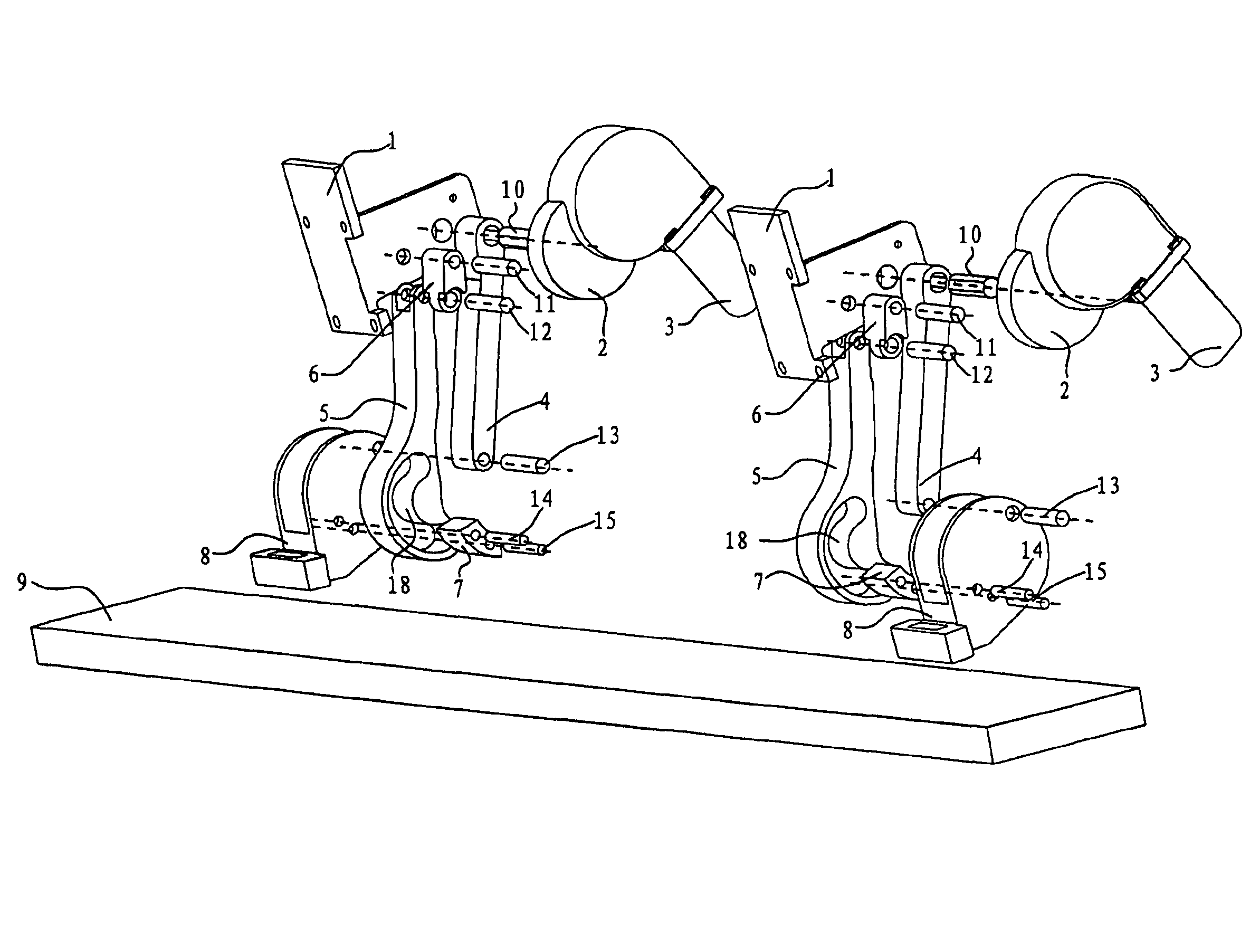 Extending and retracting device and vehicle step apparatus with the same