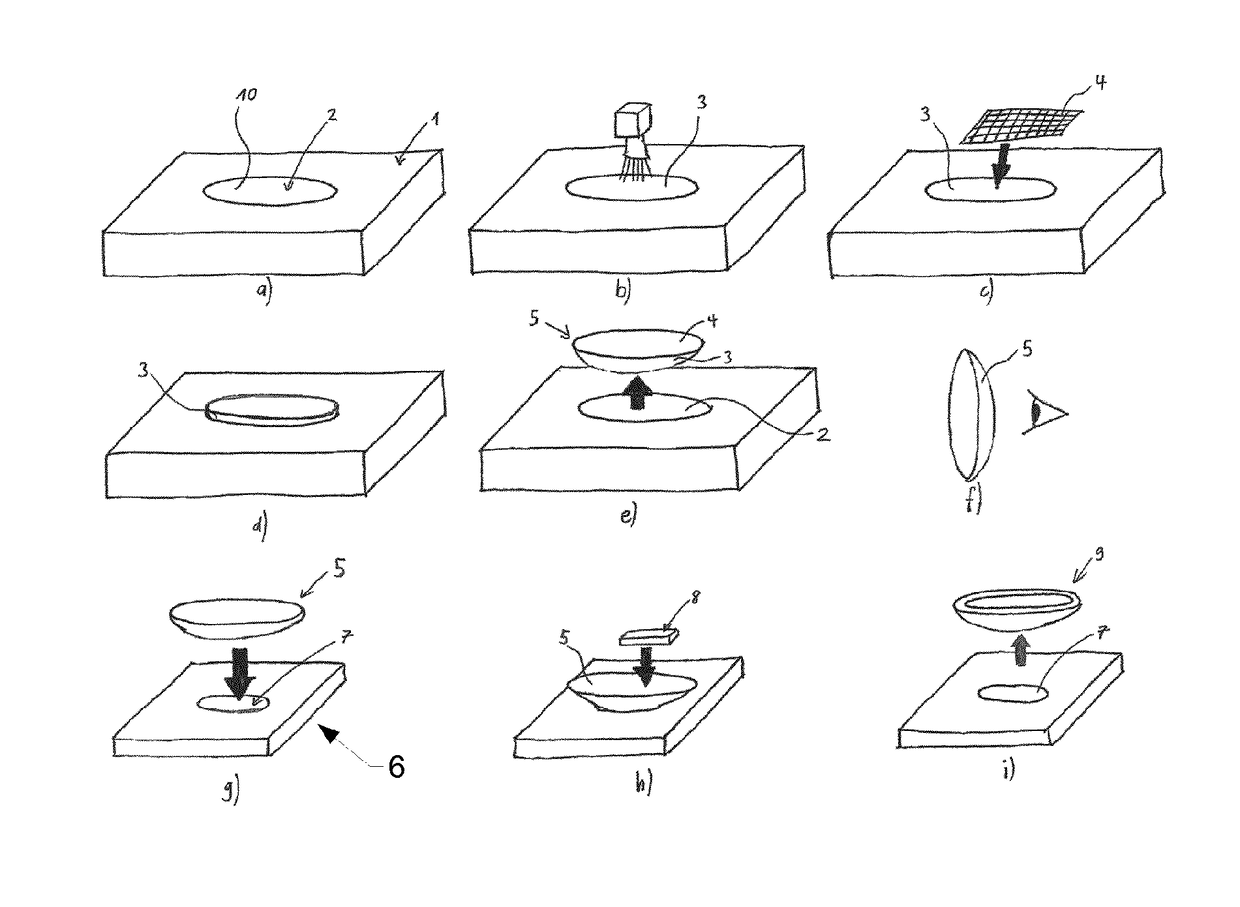 Method for producing components from fiber-reinforced composite material