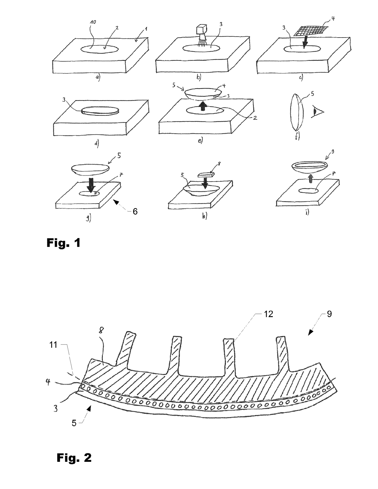 Method for producing components from fiber-reinforced composite material