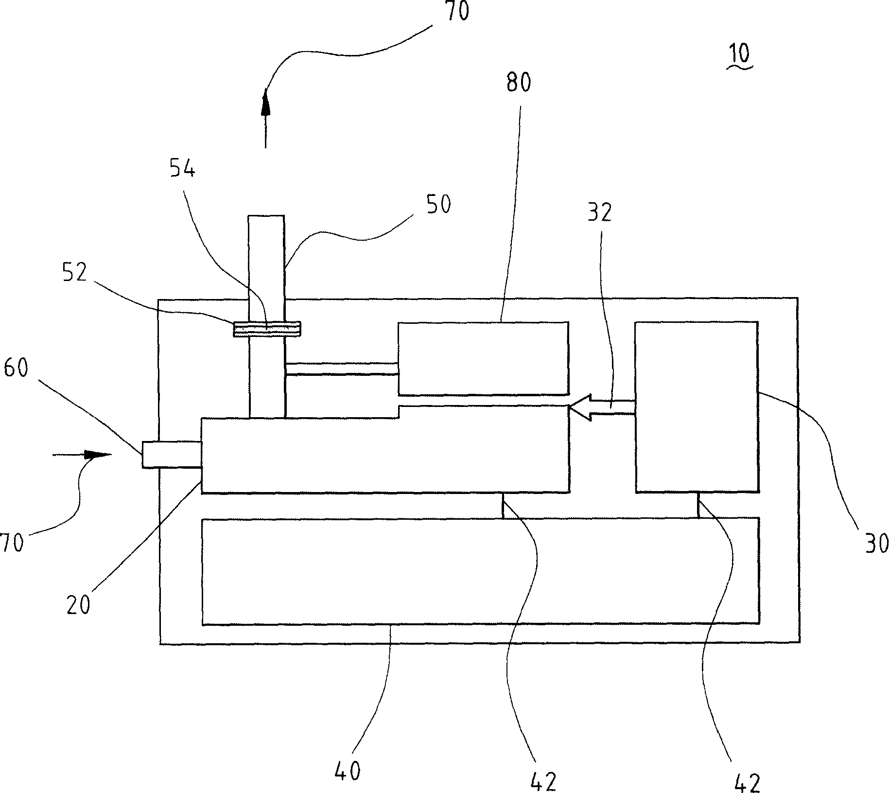 Portable high-frequency respirator