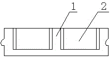 Heat preservation and sound isolation wall block with a mutually buckled structure