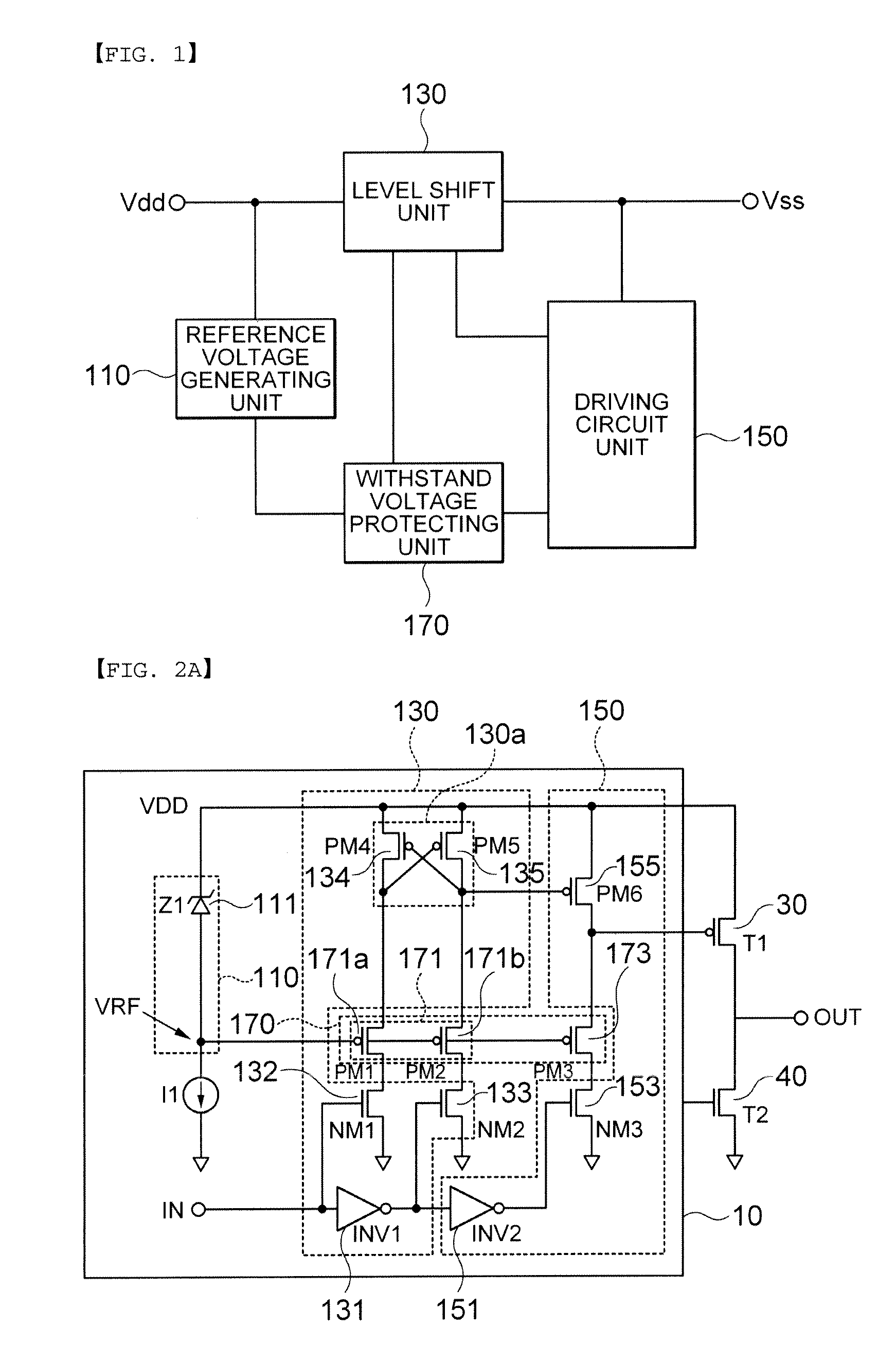 Output driving circuit and transistor output circuit