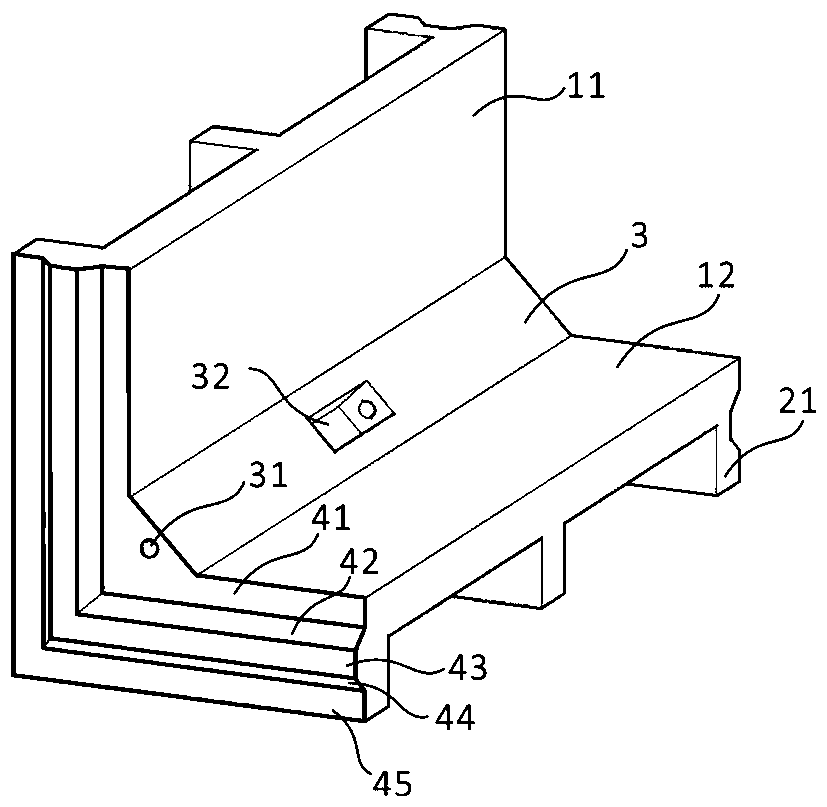 Very-high performance concrete prefabricated assembled pipe gallery and construction method