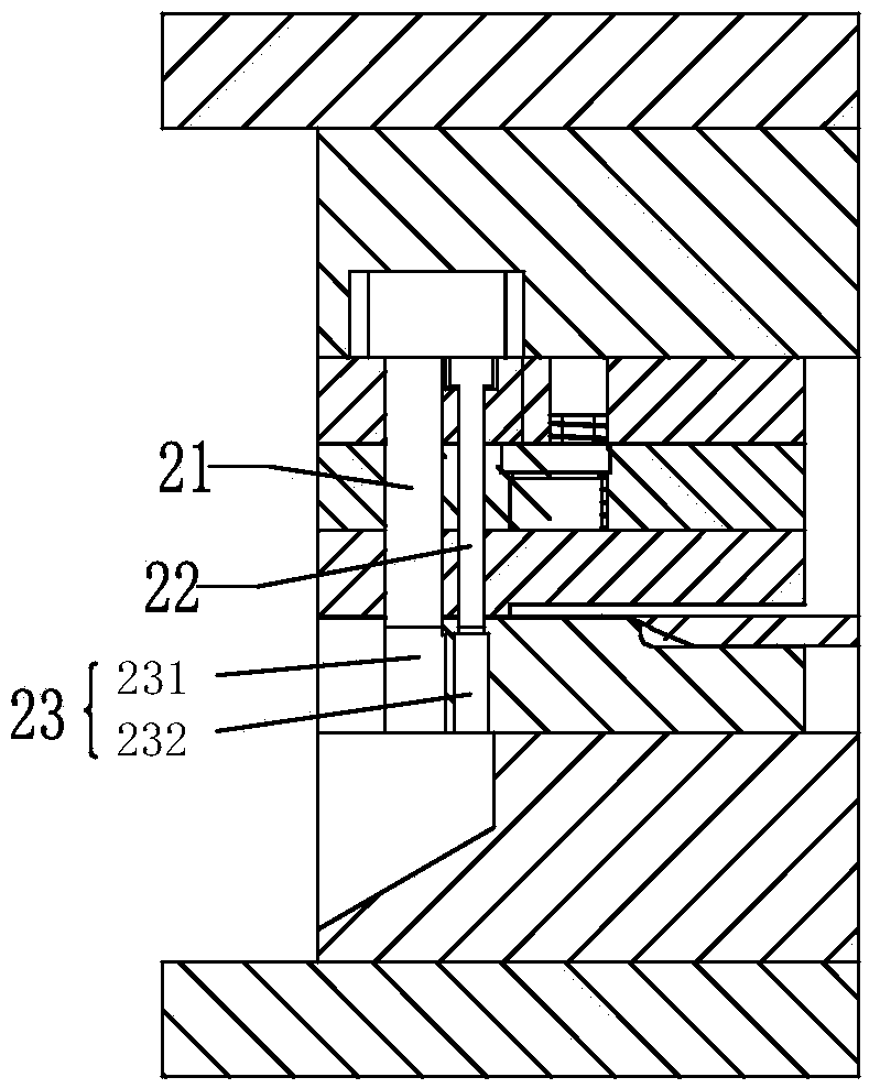 Soft-packed cell electrode lug cutting die