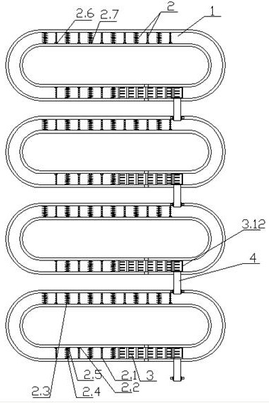 Automatic scrap recovery device and recovery process