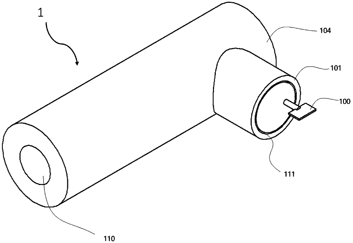 Heating-not-burning tobacco smoking device based on mechanical energy storage type air exhausting assembly