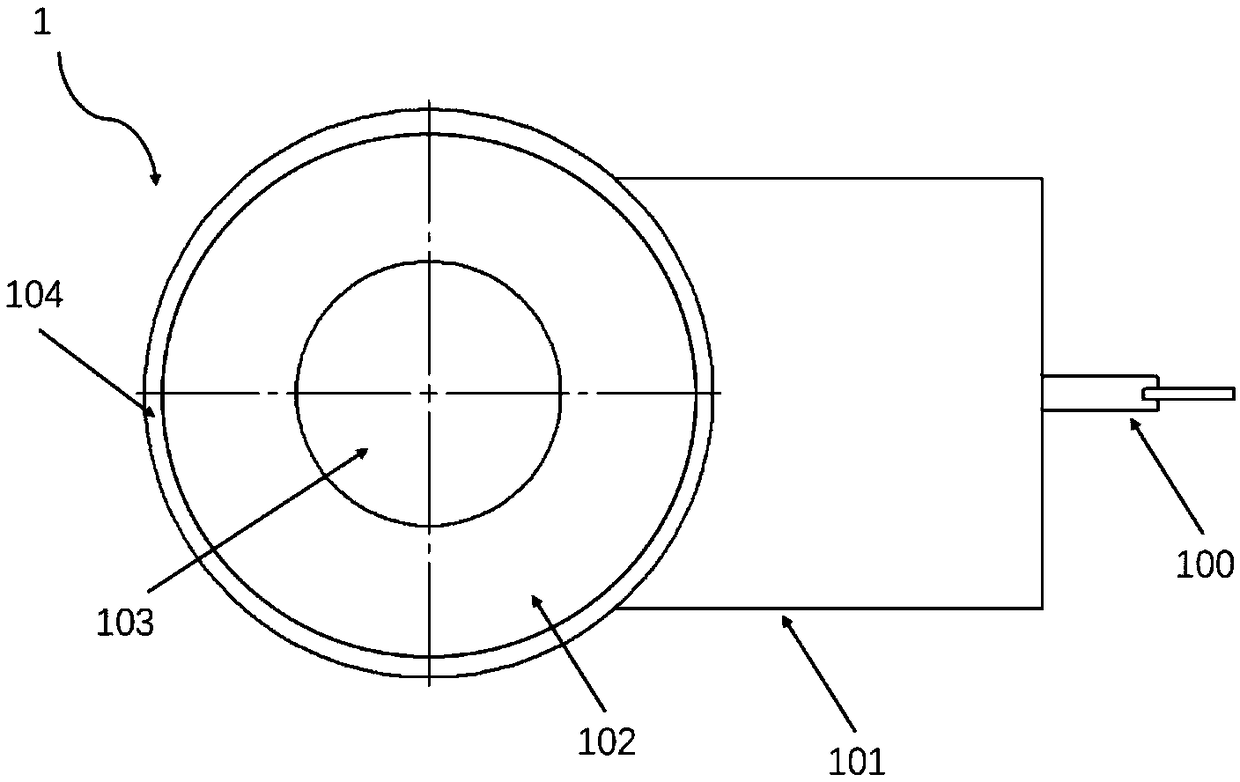 Heating-not-burning tobacco smoking device based on mechanical energy storage type air exhausting assembly