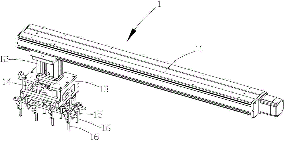 Collecting device for sheet type integrated circuit plating equipment