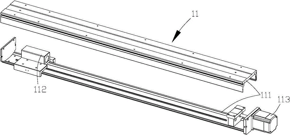 Collecting device for sheet type integrated circuit plating equipment