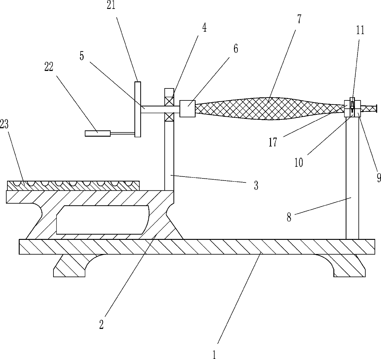 Golden egg shaking-up device