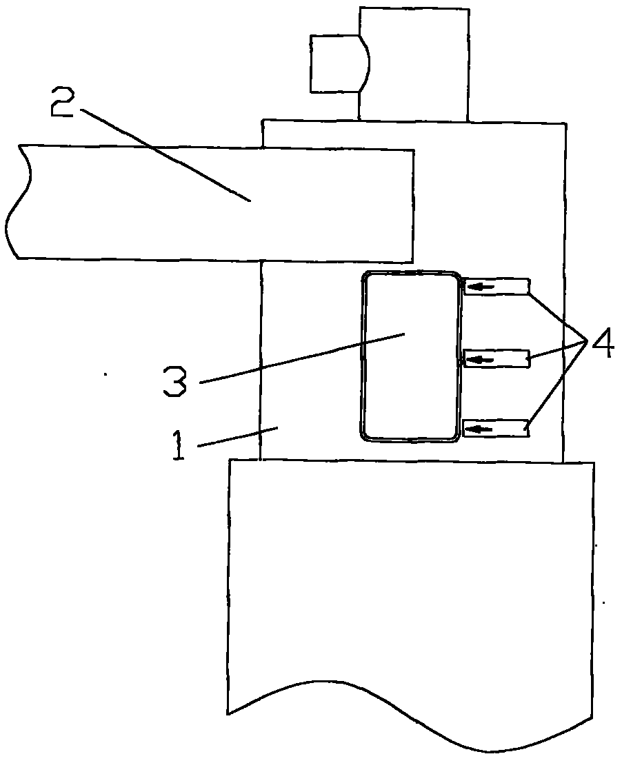 Cyclone separator of sand blasting machine