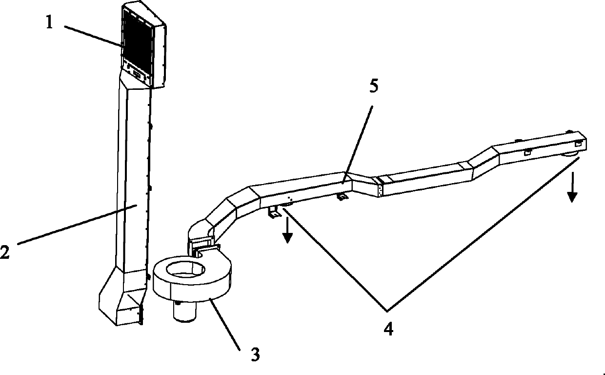 Traction motor cooling system by end wall air intake