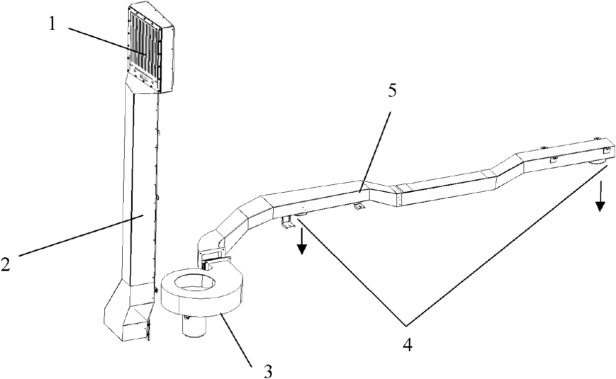 Traction motor cooling system by end wall air intake