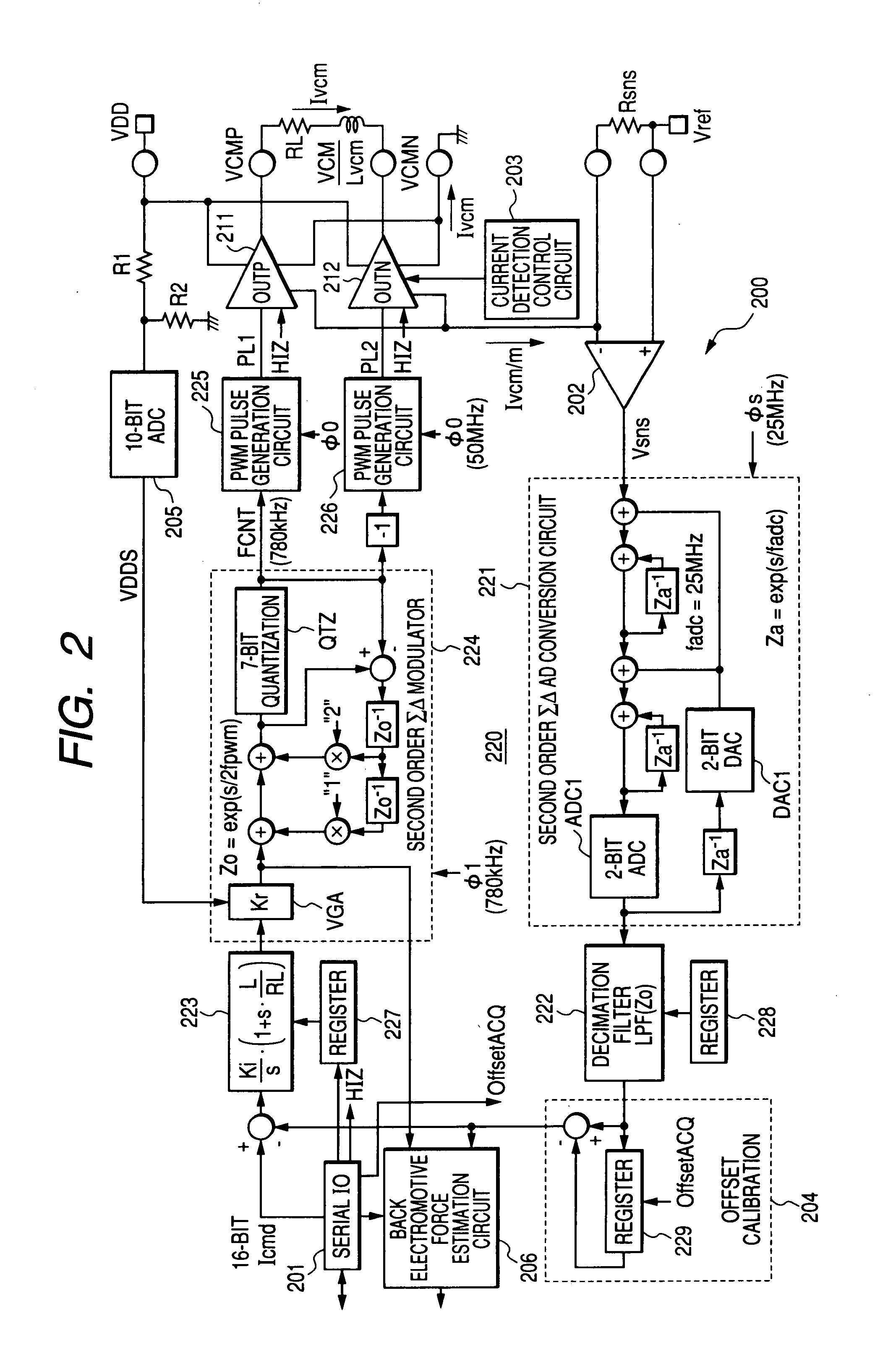 Motor drive semiconductor integrated circuit and magnetic disk storage apparatus