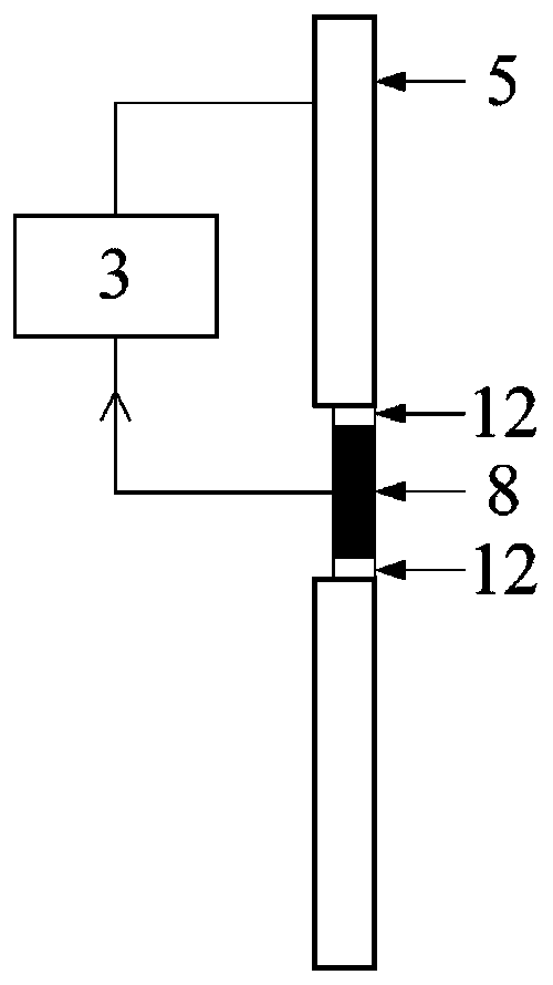 Lateral azimuth logging while drilling oil-based drilling fluid device and method