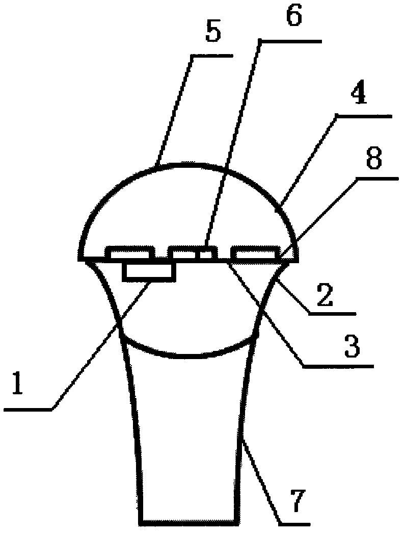 Novel LED (light emitting diode) white light lamp and white light generation method thereof