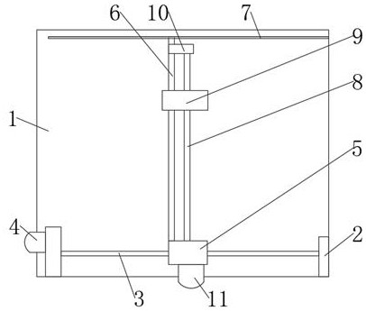 Dead-angle-free visual image processing method and device